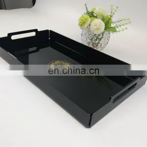 Best Selling Hot Bending Black Acrylic Tray thumbnail-1