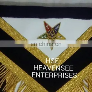MASONIC REGALIA GRAND PATRON APRON PURPLE thumbnail-5