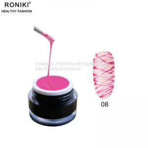 RONIKI Spider Gel,Nail Art Gel,Spider Gel Polish,Nail Painting Color Gel thumbnail-5