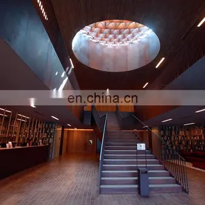Corten Steel Sculpture Decoration for Library thumbnail-1