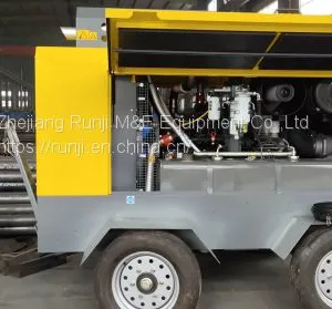 Atlas Copco Air Compressor of XAMS850C is 24m3/min 8.6bar With Cummins Diesel Engine for Sale thumbnail-2