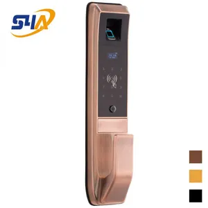 Biometric Fingerprint Lock Gate Access Control Stainless Steel Wireless Door Lock With Keypad thumbnail-1