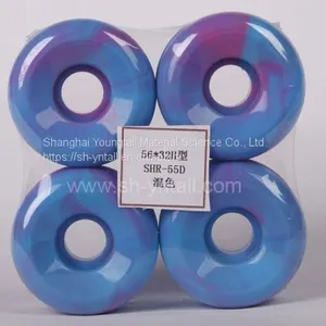 pu Wheels for Skate Board 56*32H PU Skateboard Wheels Supplier Best Skateboard Wheels for Street thumbnail-4