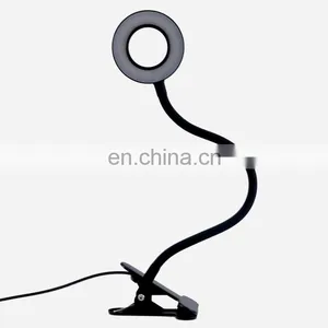 DDP Terms High Quality USB Power Led Desk Lamp Foldable Clip on Bedside Reading Night Light Dimmable LED Table Lamp thumbnail-2