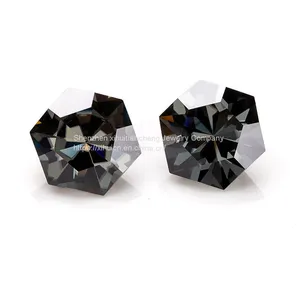 Top Quality Special Hexagon Elongated Genuine Loose Moissanite Diamond Custom Any Shapes Colors Moissanite thumbnail-1