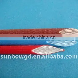 20mm Silicone Fiber Glass Sleeving/Fiberglass Sleeving/glassfiber Sleeving thumbnail-1