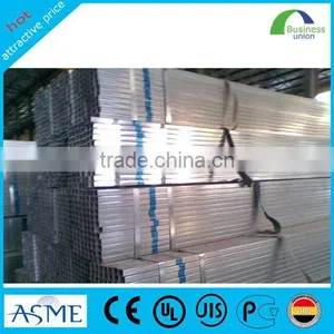 BS1387 Pre Galvanized Square Steel Tube Factory thumbnail-1