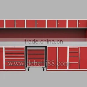 Red Color Garage Metal Tool Box for Workshop AX-ZHG0073R-1 thumbnail-1