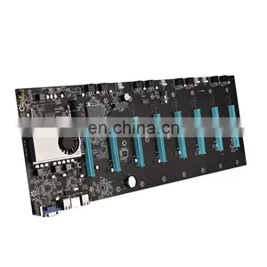 Hot Sell 8 Graphic Cards Computer Pc Motherboard S37 Ddr3 Hd No Riser Card Large Spacing For Video Cards thumbnail-1