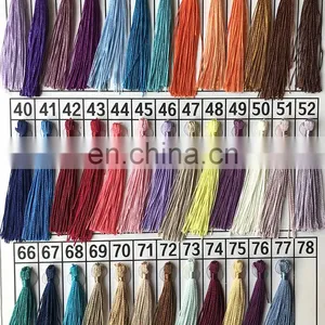 Polyester Silk Tassel Fringe 13cm Cotton Tassels Trim For Sewing Curtains Accessories thumbnail-5