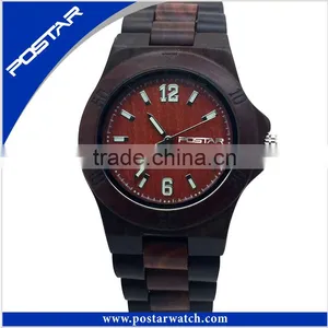 Japan Movement New Environmental Wooden Fashion Watch 2016 thumbnail-2