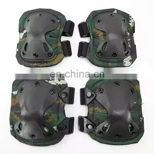 Wholesale Outdoor Sports Protection Field Training Style Tactical Elbow Knee Pads for Hunting thumbnail-5