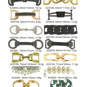 Sliver Metal Shoe Buckle Shoe Chain for Men′ S Leather Shoes thumbnail-1