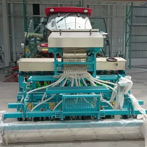 300L Price Seeding Machine With Fertilizing Hopper, Rotary Tiller, Seeding Disc and Land Roller for Dryland Rice Planting thumbnail-1