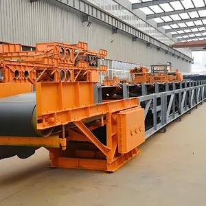 Customized Industrial Fixed Belt Conveyor DSJ80/40/40 for Mining, Heavy Duty Industrial Material Handling Equipment thumbnail-1