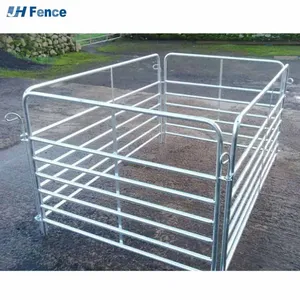 Dairy Stall Feeding System Cow Headlocks Self Locking Front Cattle Fence Panels Cattle Yard thumbnail-2
