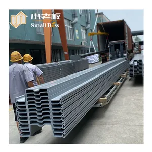 Vinyl Sheet Pile Erosion Control U Sheet Pile for Lake River Shore thumbnail-3