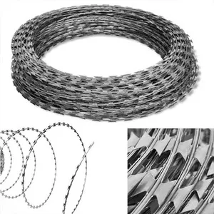 Razor Wire, Galvanized Razor Wire, Razor Wire Rolls thumbnail-5