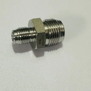 316L Stainless Steel VCR Male to Male NPT Adapter for High Purity Gas Systems thumbnail-5