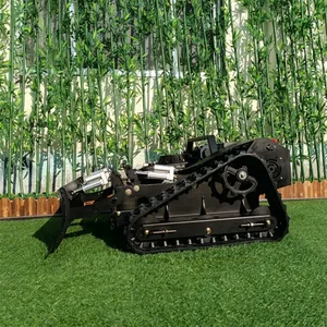 EPA Gasoline Powered Engine Electric Motor Driven Remote Control Lawn Mower thumbnail-2