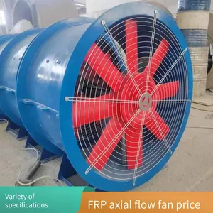 4kw Axial Flow Ventilator, Frp Anti-corrosion Fiberglass Fan, Low Noise and High Air Volume Axial Fan thumbnail-3