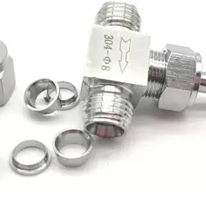 High Pressure Double Ferrule Straight Needle Valve – 316 SS, 6000 PSI for Chemical & Petrochemical thumbnail-2