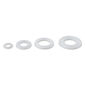 Nylon Washer Black Plastic Flat Washer Insulating Shock-absorbing Wear-resistant Self-lubricating thumbnail-2