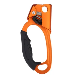 Customized Outdoor Rock Climbing SRT Hand Ascender Device Mountaineer Handle Ascender Left Hand Right Hand Climbing Equipment Rope Tools 8-13mm thumbnail-1