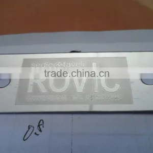 Common Design Special Shape Company Logo Fashion Metal Tag Label thumbnail-2