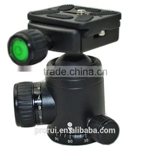 Tripod Monopod Heads Mini Ballhead 360 Degree Rotating Camera Mount Ball Head With 1/4" Mount and Thread For Digital Camera thumbnail-6