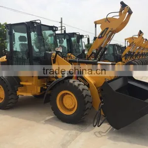 China 2tons Mini Wheel Loader With 4in1 Bucket and High Dump Bucket for Sale thumbnail-1