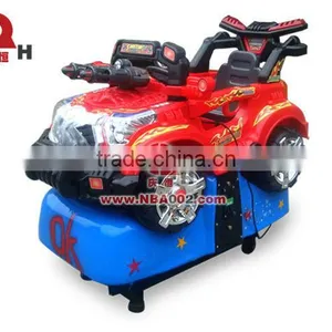 New Deluxe SUV Car Rocking Rides Red QHRR-01 thumbnail-1
