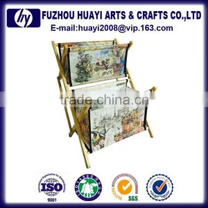 Customized Folding Laundry Basket With Legs thumbnail-3