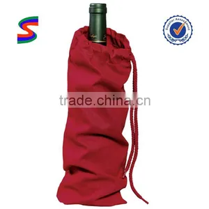 Wine Cooler Bag With Handle Custom Printed Wine Bottle Paper Bags thumbnail-1