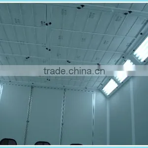 DOT-C1 CE Oil Burner Heating EPS/rock Wool 12.5KW High Insulated Car Spray Booth thumbnail-4
