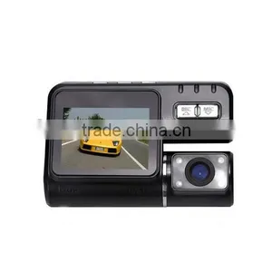 2.0 TFT HD Car DVR With Dual Camera IR Night Vision G-sensor + 120 Wide Angle Lens X2 Remote Control Car Camcorder Quality Choice thumbnail-2