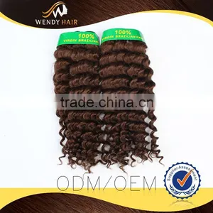 DEEP CURL Curly Brazilian Hair Brazilian Loose Curl for Wholesales thumbnail-1