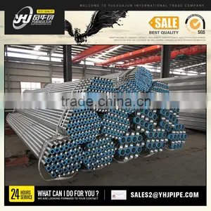 Gavanized Pipe, Hot Dipped Carbon Steel Galvanized Pipe, Factory Galvanized Pipe Prices thumbnail-1