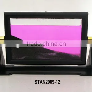 Colourful Flowing Sand Art Pictures/Frame Soothing Sand thumbnail-3