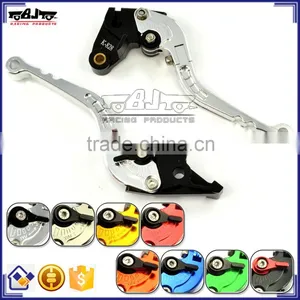BJ-LS-009 Highly Recommended 3D CNC Adjustable Folding Aluminum Motorcycle Hand Brake Lever for Kawasaki Z1000 thumbnail-1