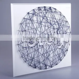 Hand-made Wooden String Wall Art With the LOVELY Letters Speace Design for Home Decoration Quality Choice thumbnail-2