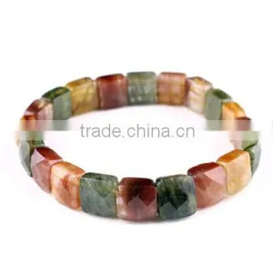 Hotsales Fashion Ladies Colorful Beads Bracelet Nature Gemstone Bracelet Good Price thumbnail-1