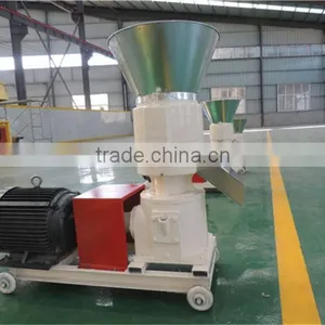 300-800 Kgs per Hour Forest Farm Used Flat Die Biomass Wood Pellet Machine thumbnail-2