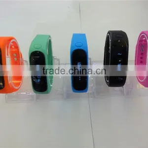 Factory IP67 Waterproof E02 Pedometer Calorie Counting Smart Bluetooth Bracelet thumbnail-2