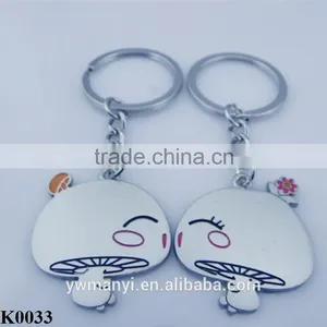 DIY Metal Souvenir Keychain Creative Keychain of Valentine's Day Gift K0032 thumbnail-3
