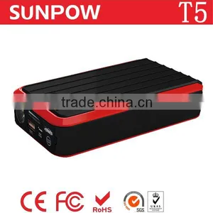 Sunpow 8000mah 400 AMP CAR BATTERY Booster 12v Car Jump Starter USB CHARGER POWER BANK With Air Compressor thumbnail-1