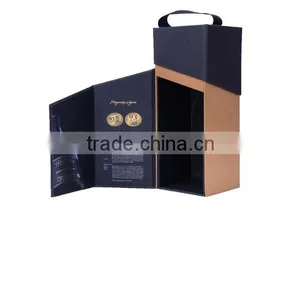 High Quality Paper Wine Gift Box,leather Wine Box thumbnail-3