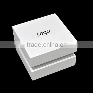 Custom Luxury Glossy White Wooden Watch Packaging Box thumbnail-1
