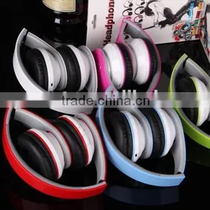 Folding Stereo Handfree Bluetooth Wireless MP3 Headphone Support TF Card and FM thumbnail-4