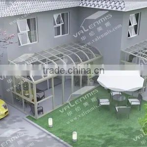 Aluminum Profile Glass Balcony Sunroom/glass Houses/greenroom/house/garden House/sunrooms thumbnail-4
